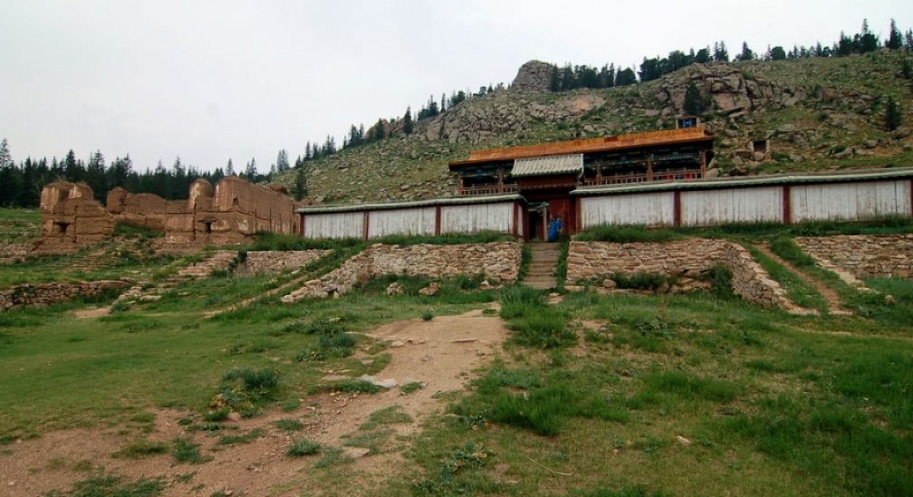 Manzushir Monastery Ruins, Bogd Khan Uul NP, near Zuunmod, Mongolia